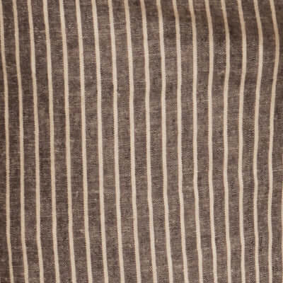 Chambray Stripe Drawstring Short in Black Stripe - Image 6