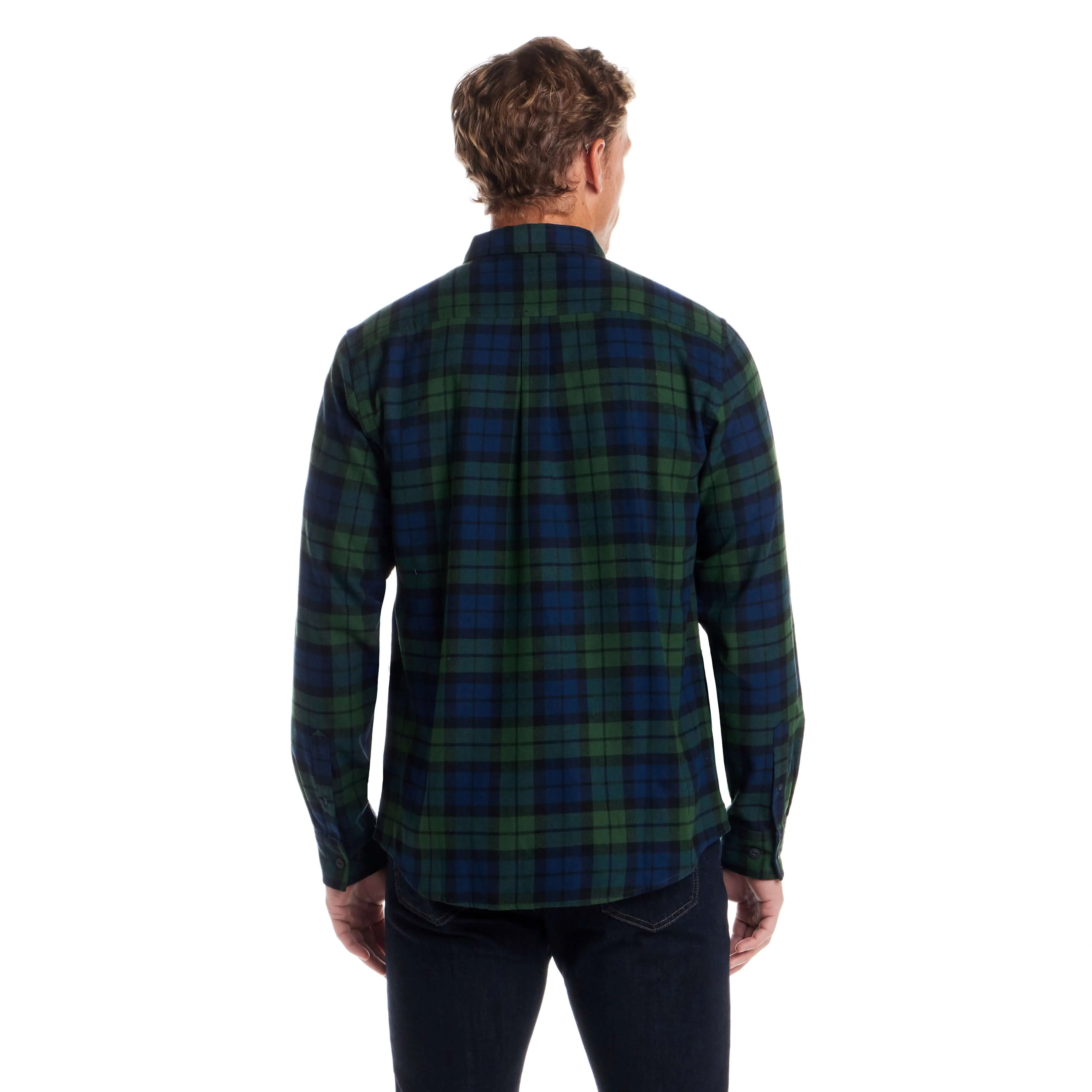 Holiday Antique Flannel in Greener Pastures - Image 4