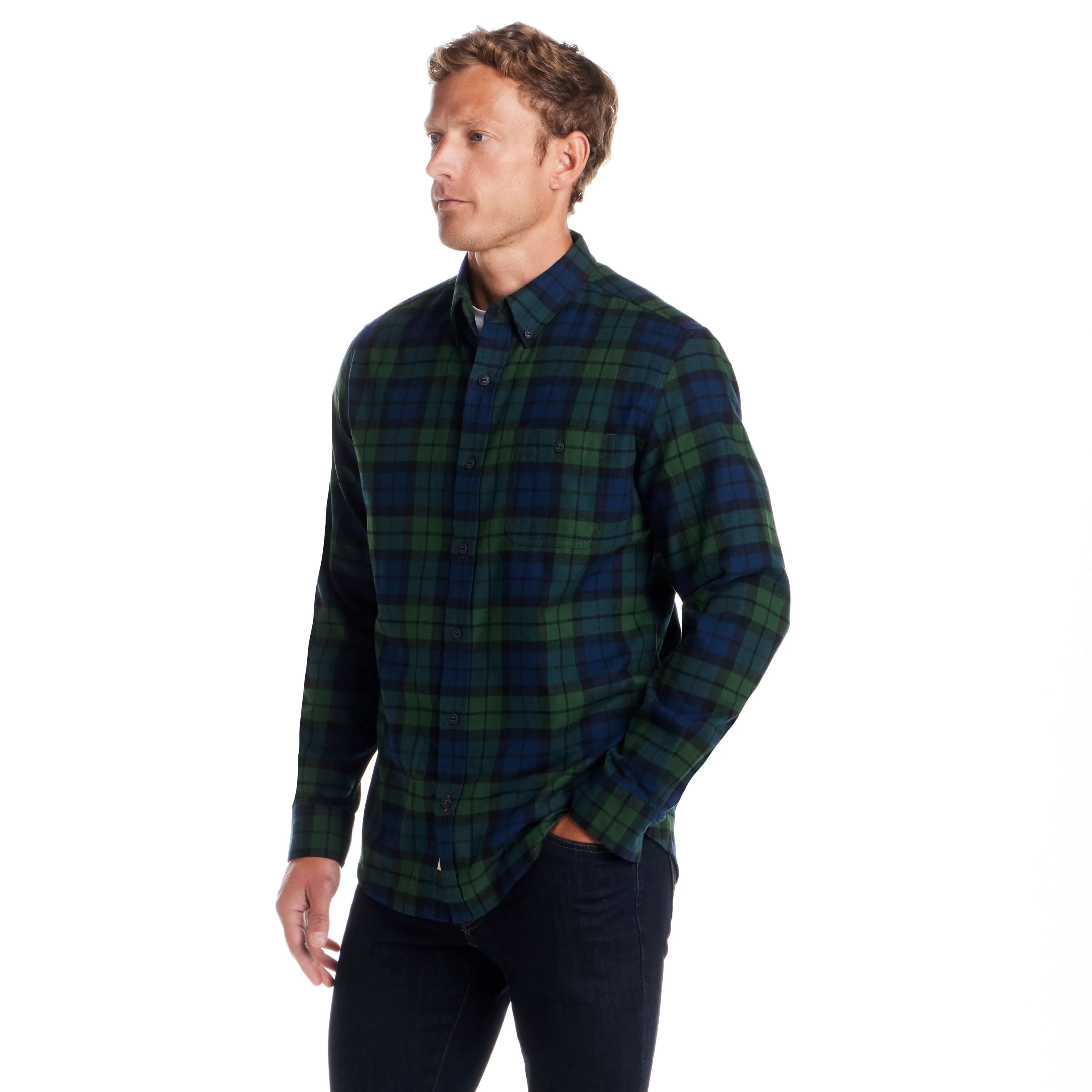 Holiday Antique Flannel in Greener Pastures - Image 5