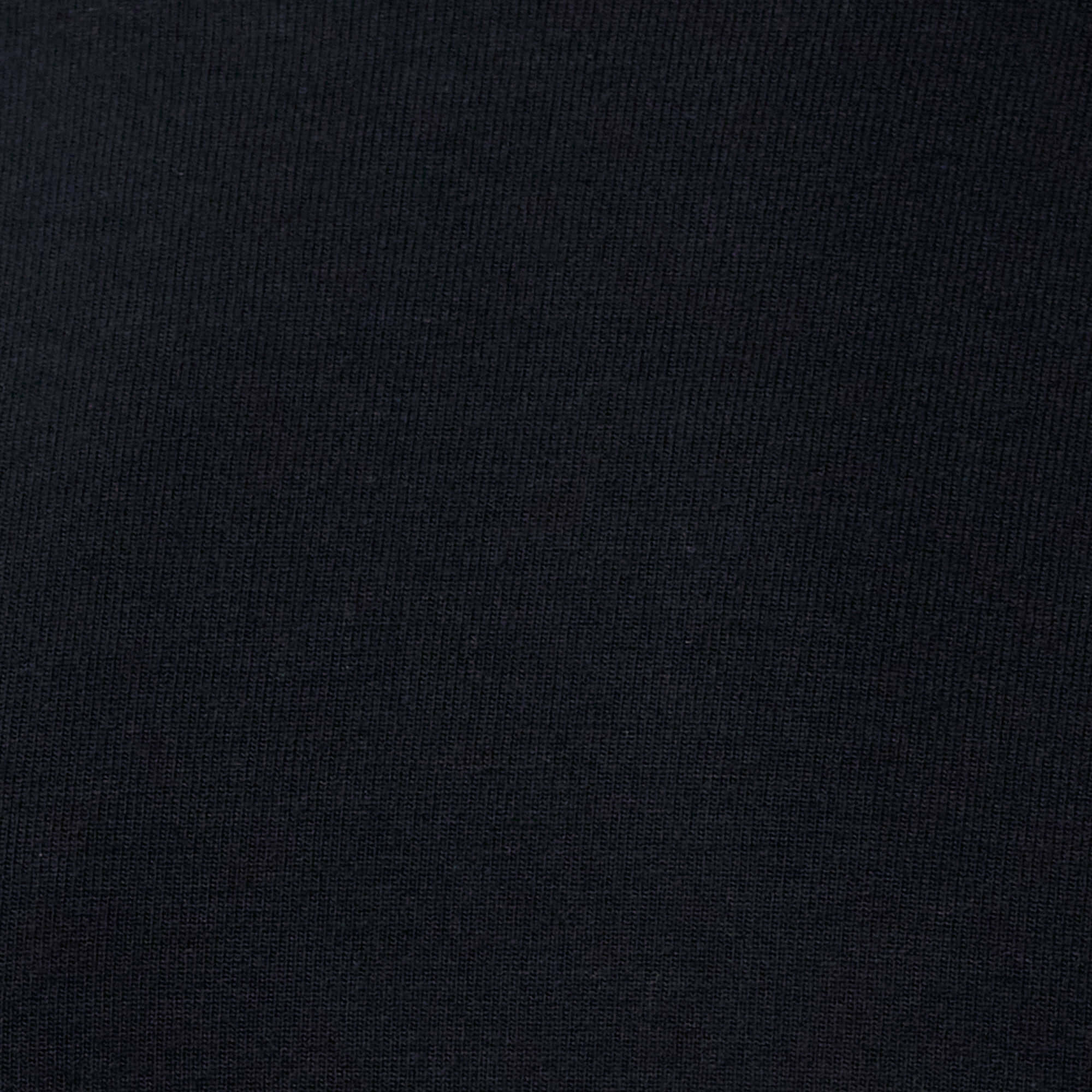 Long Sleeve Crew Neck in Black - Image 4