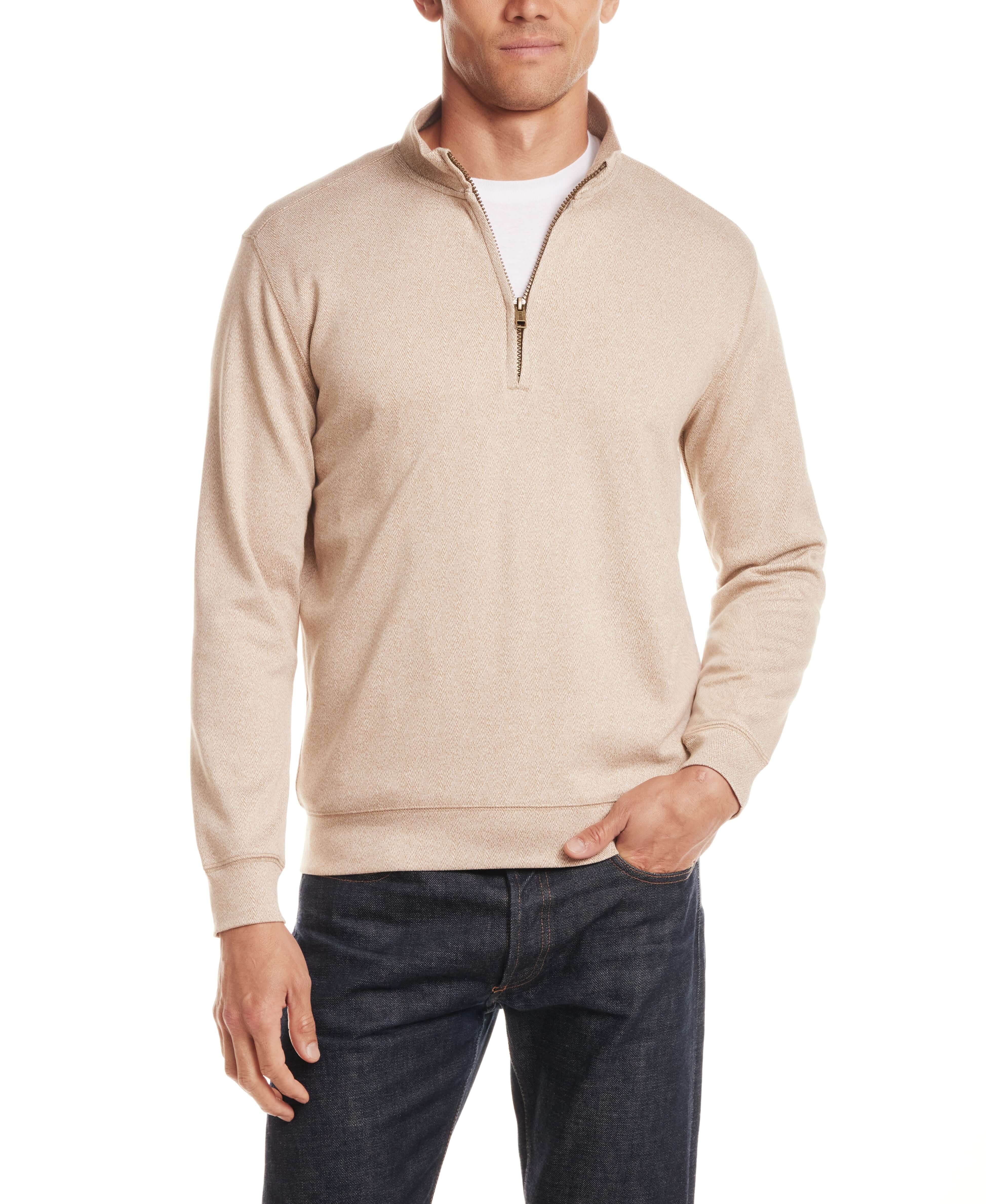 Long Sleeve Quarter Zip in Kelp - Image 2
