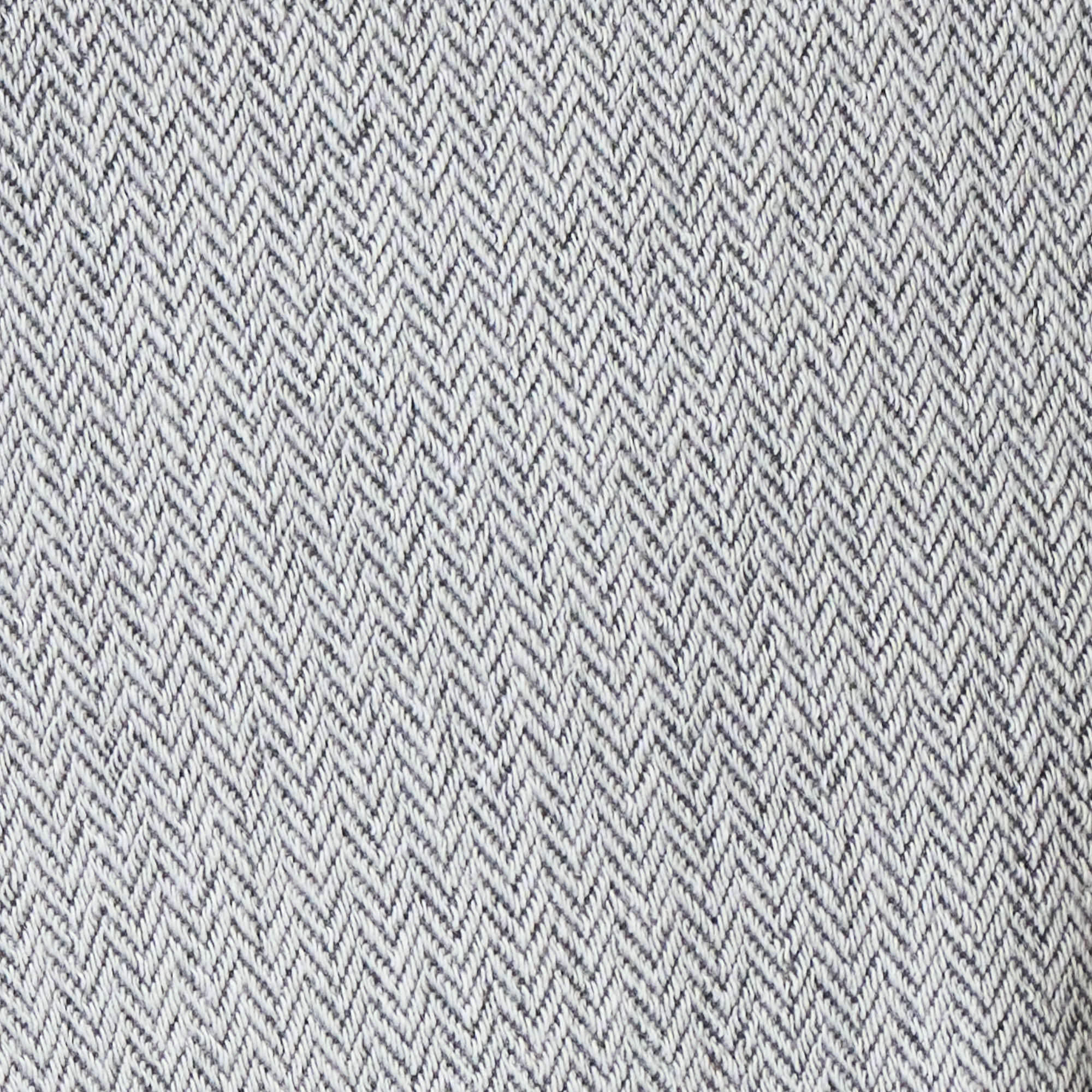 Mini Herringbone Drawstring Pant in Natural - Image 5