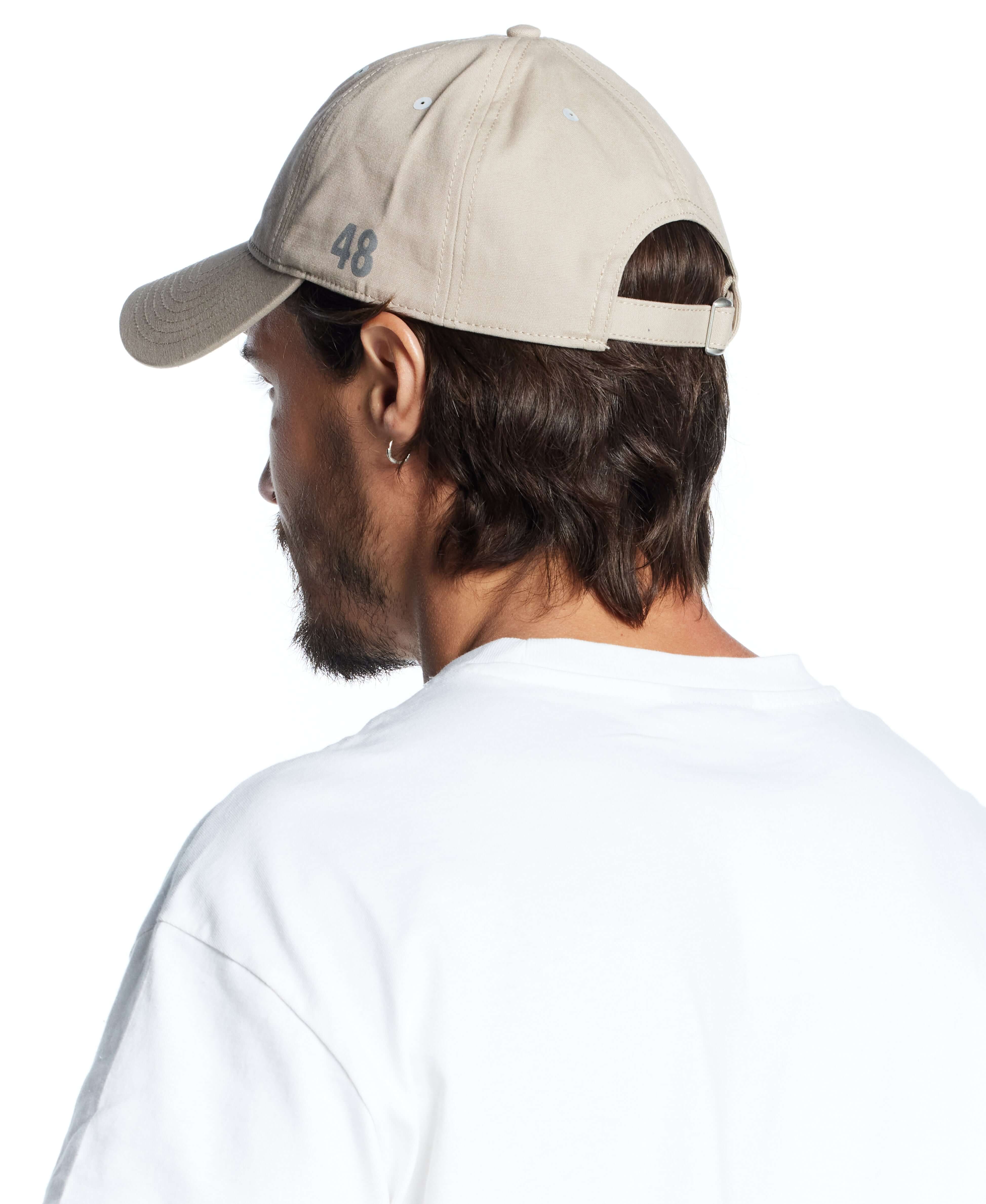 Reflective Graphic Hat in Khaki - Image 3