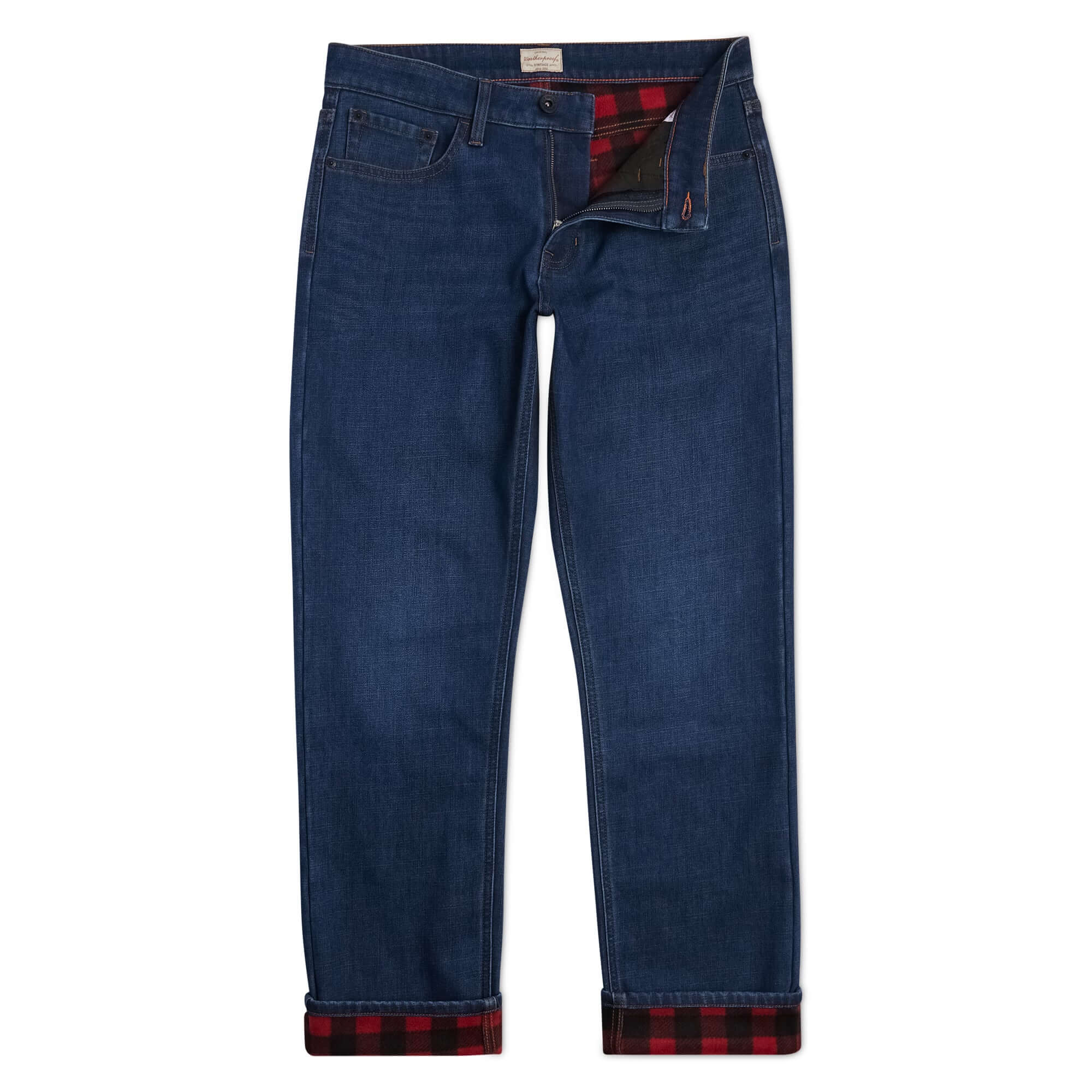 Regular Fit Fleece Lined Jeans - Osaka - Image 3