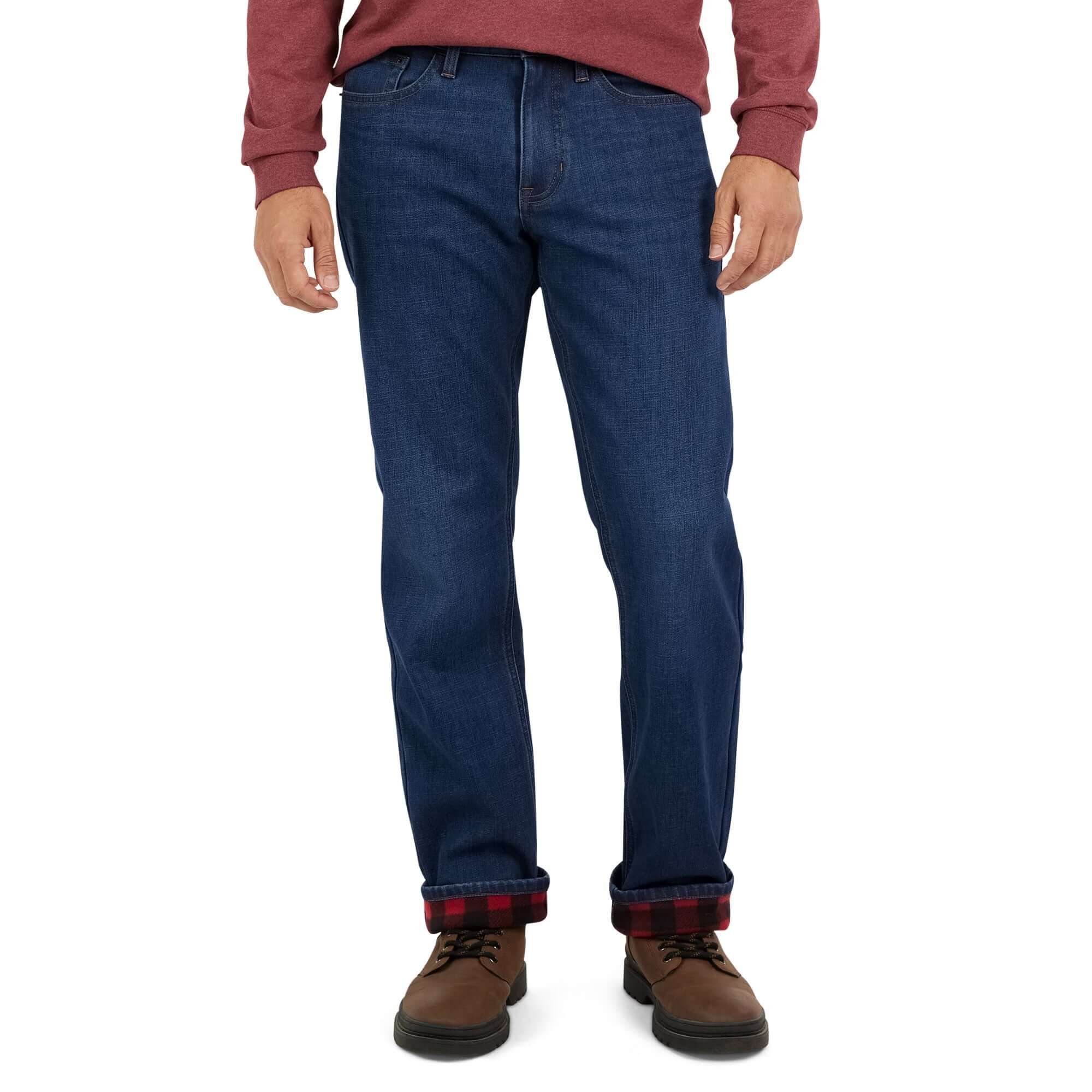 Regular Fit Fleece Lined Jeans - Osaka - Image 8