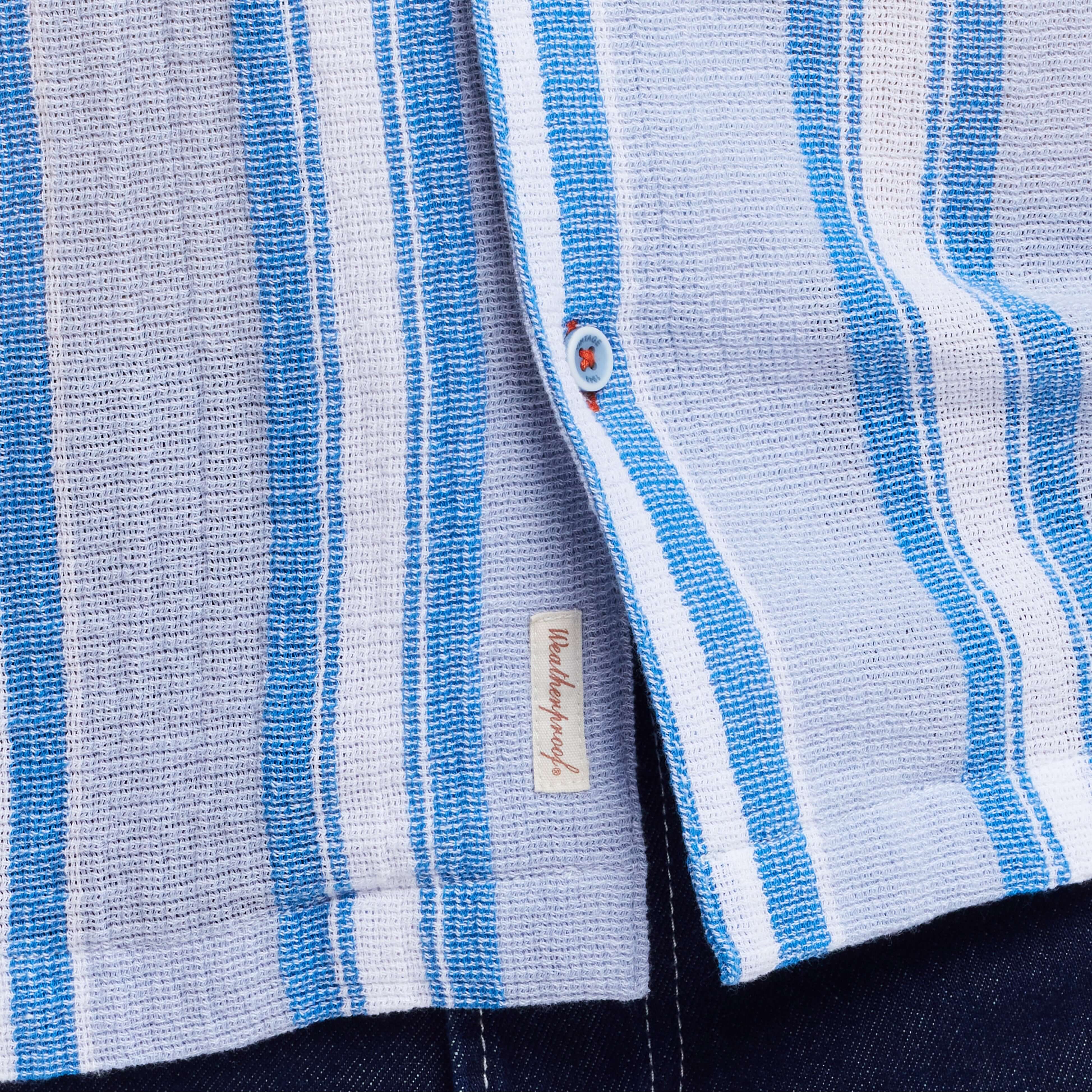 Short Sleeve Waffle Woven in Pacific Coast - Image 7