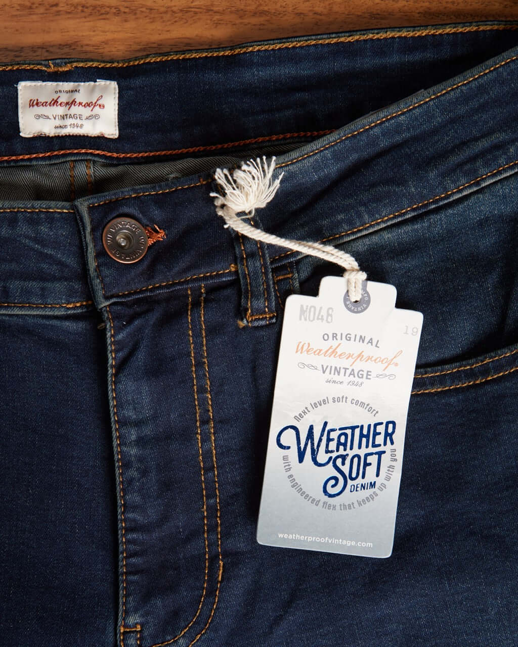 Slim Fit Denim Jeans In Moon Shadow - Image 4