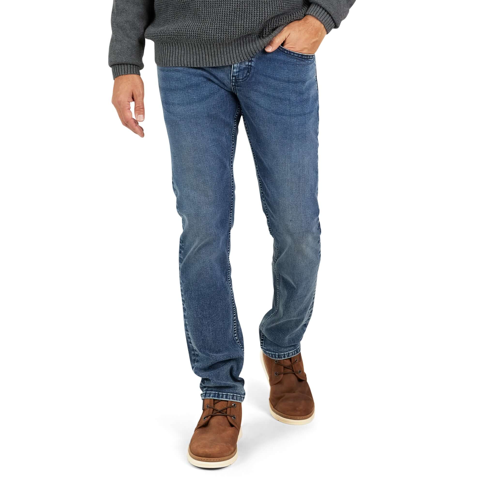 Slim Fit Denim Jeans In Niagara - Image 7