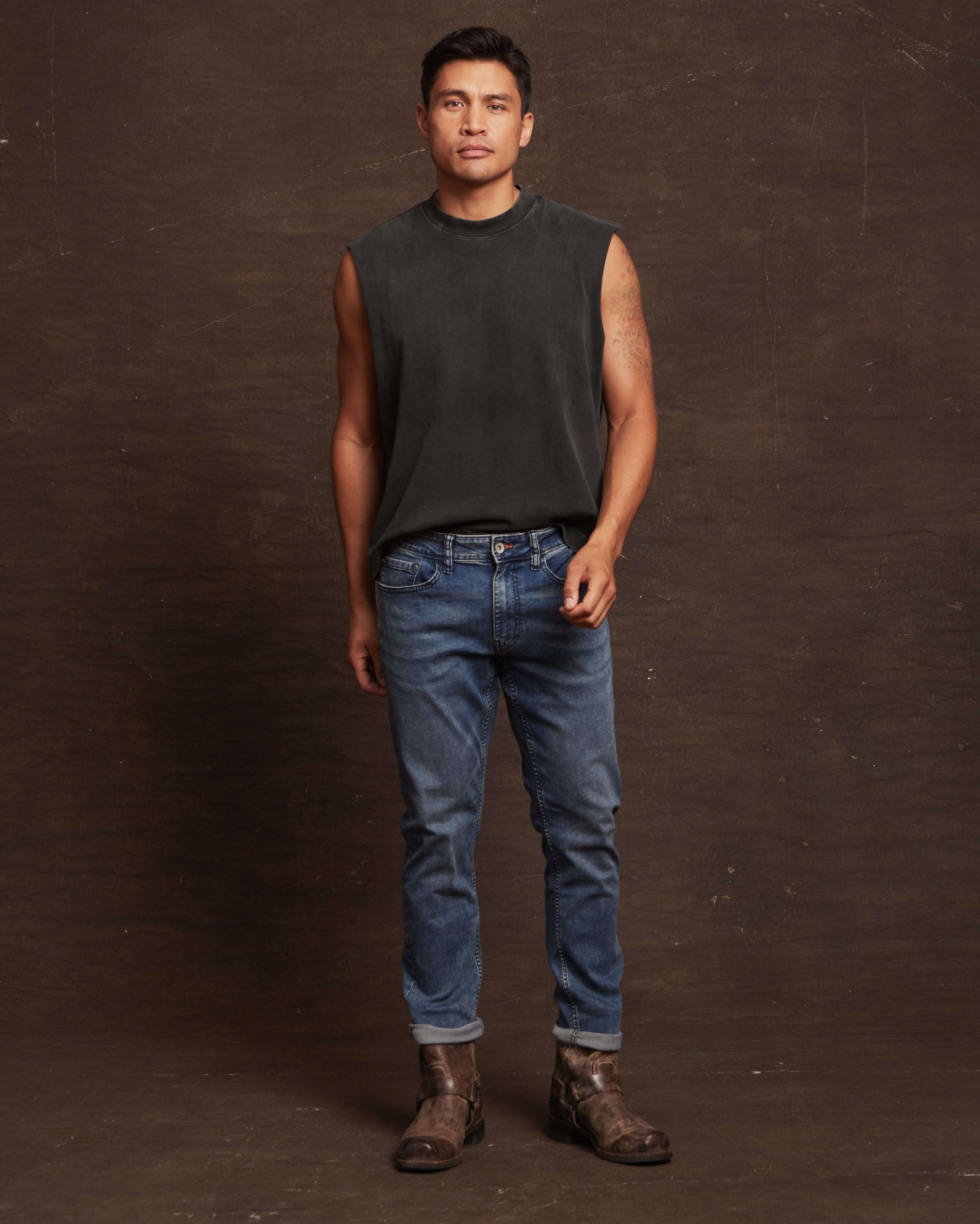 Slim Fit Denim Jeans In Niagara - Image 9