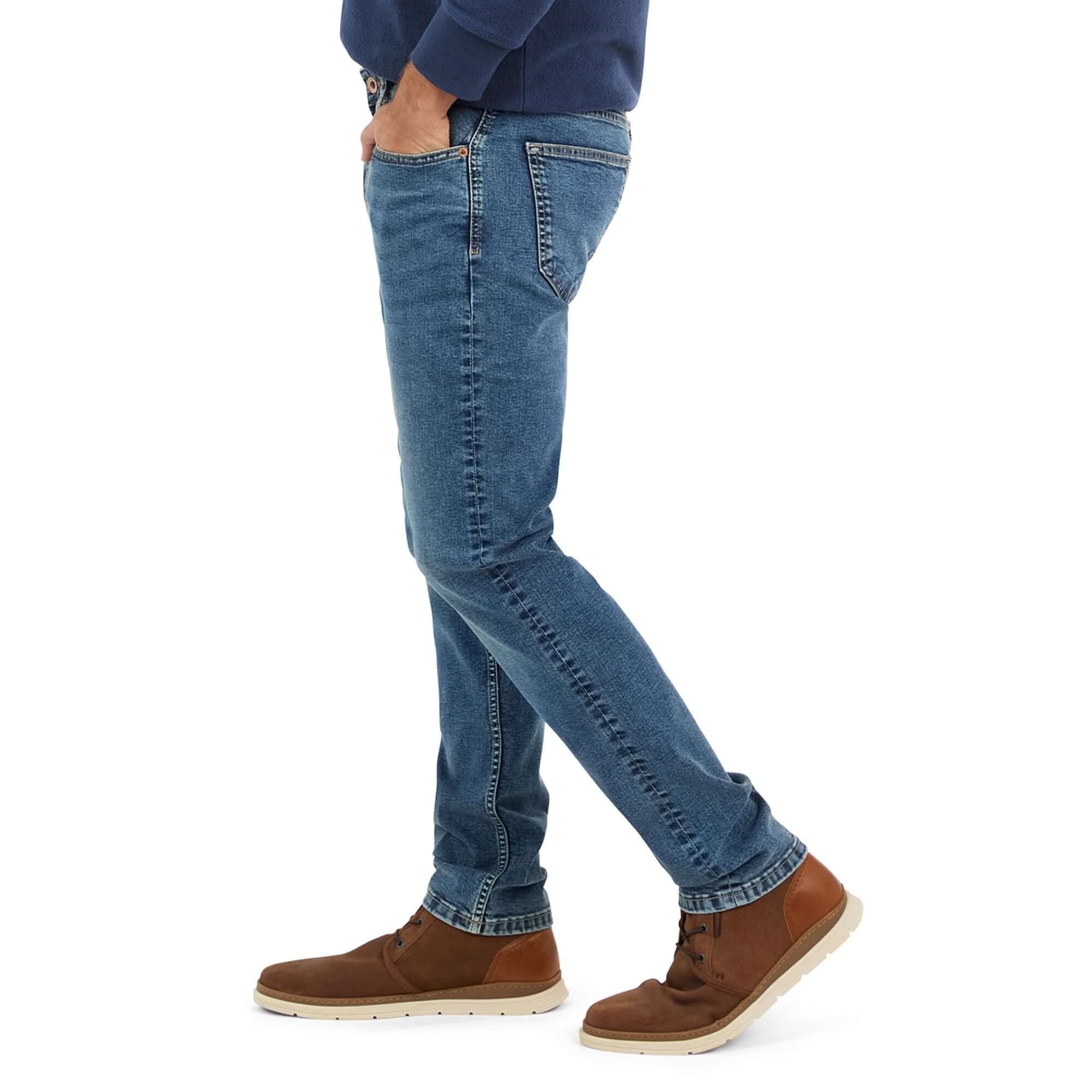 Slim Fit Denim Jeans In Rocker Blue - Image 7