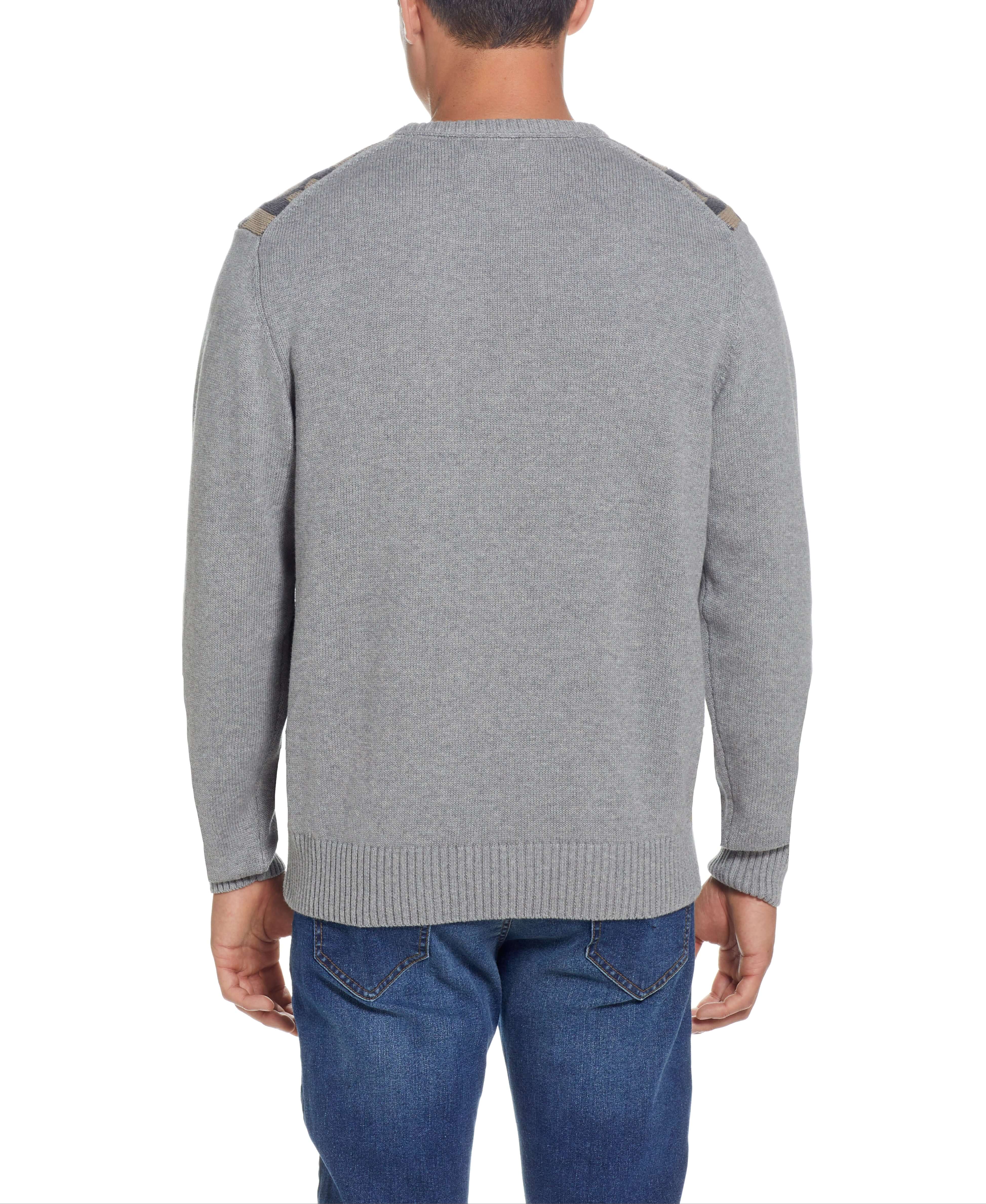 Southwest Crew Neck In Medium Gray Heather - Image 4