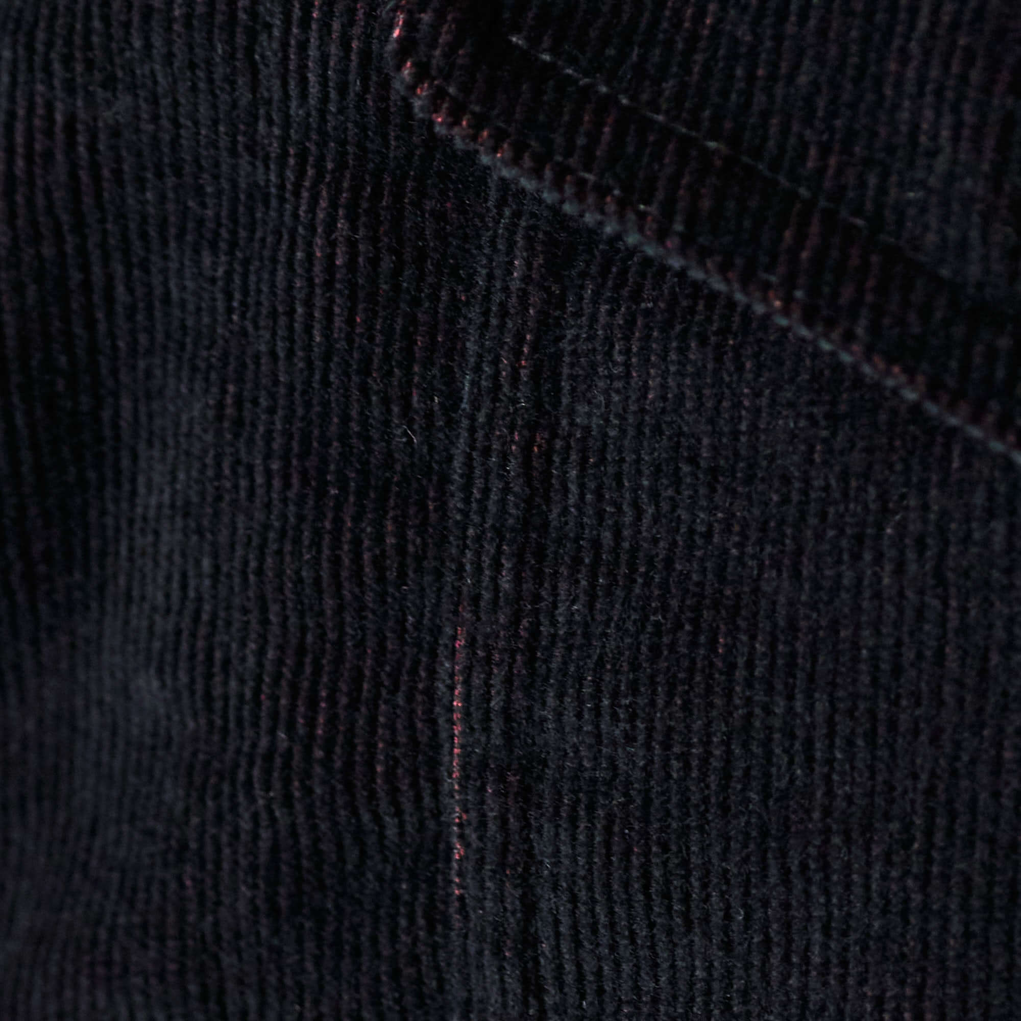Two-Tone Cord Jacket in Black - Image 7