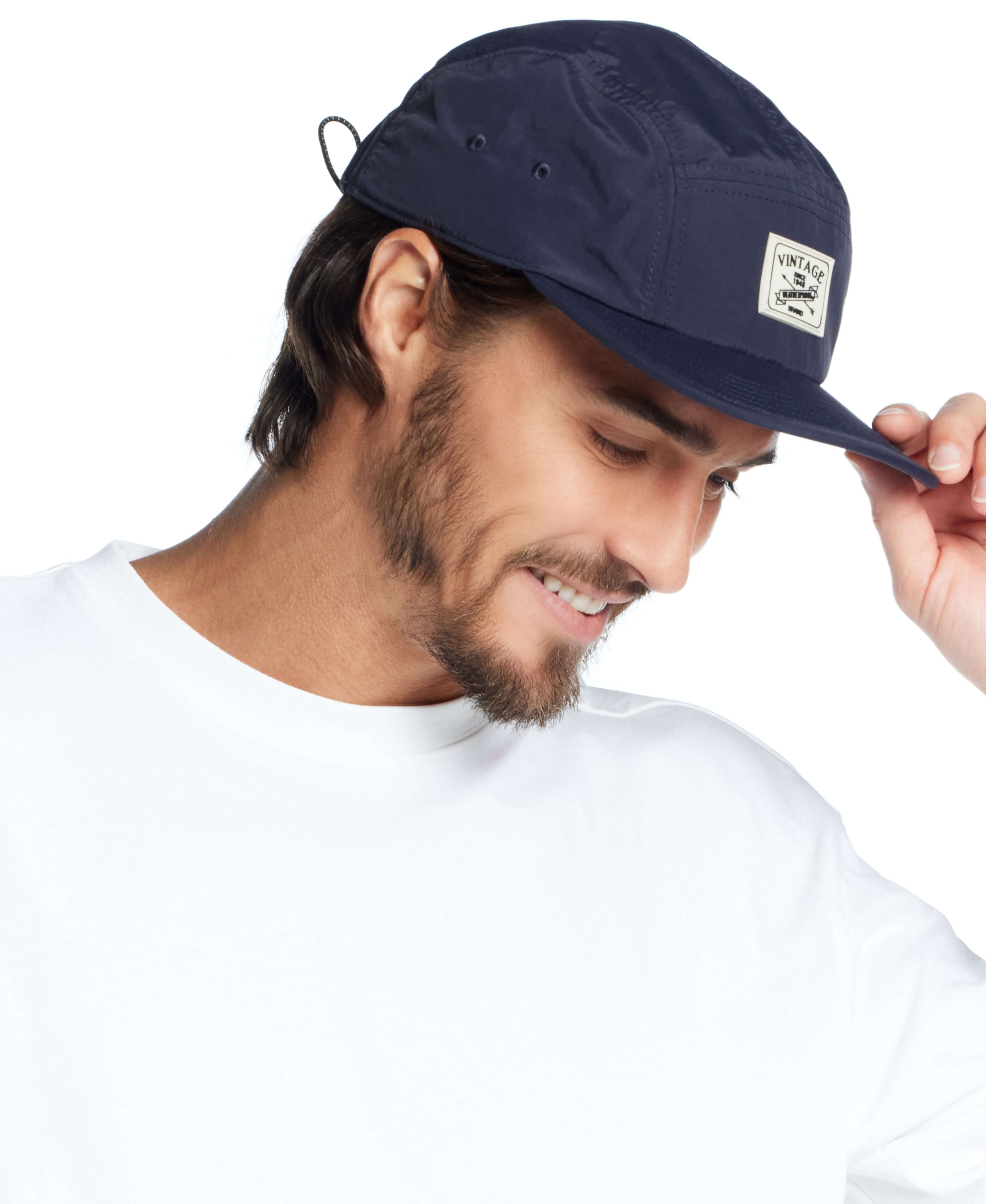 Vintage Jogger Cap in Navy - Image 4