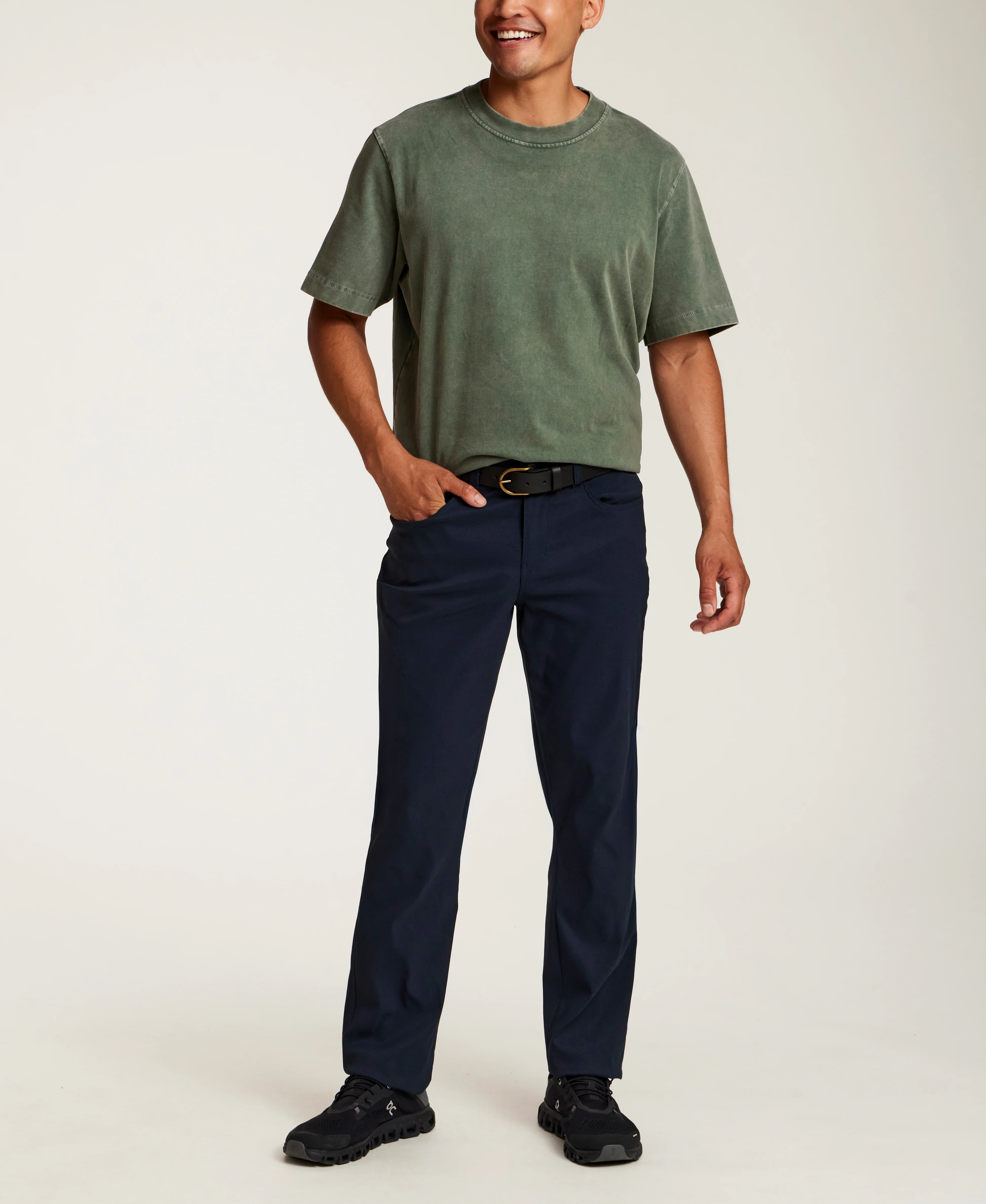 The Maverick Tech Cargo Pant in Navy - Image 2