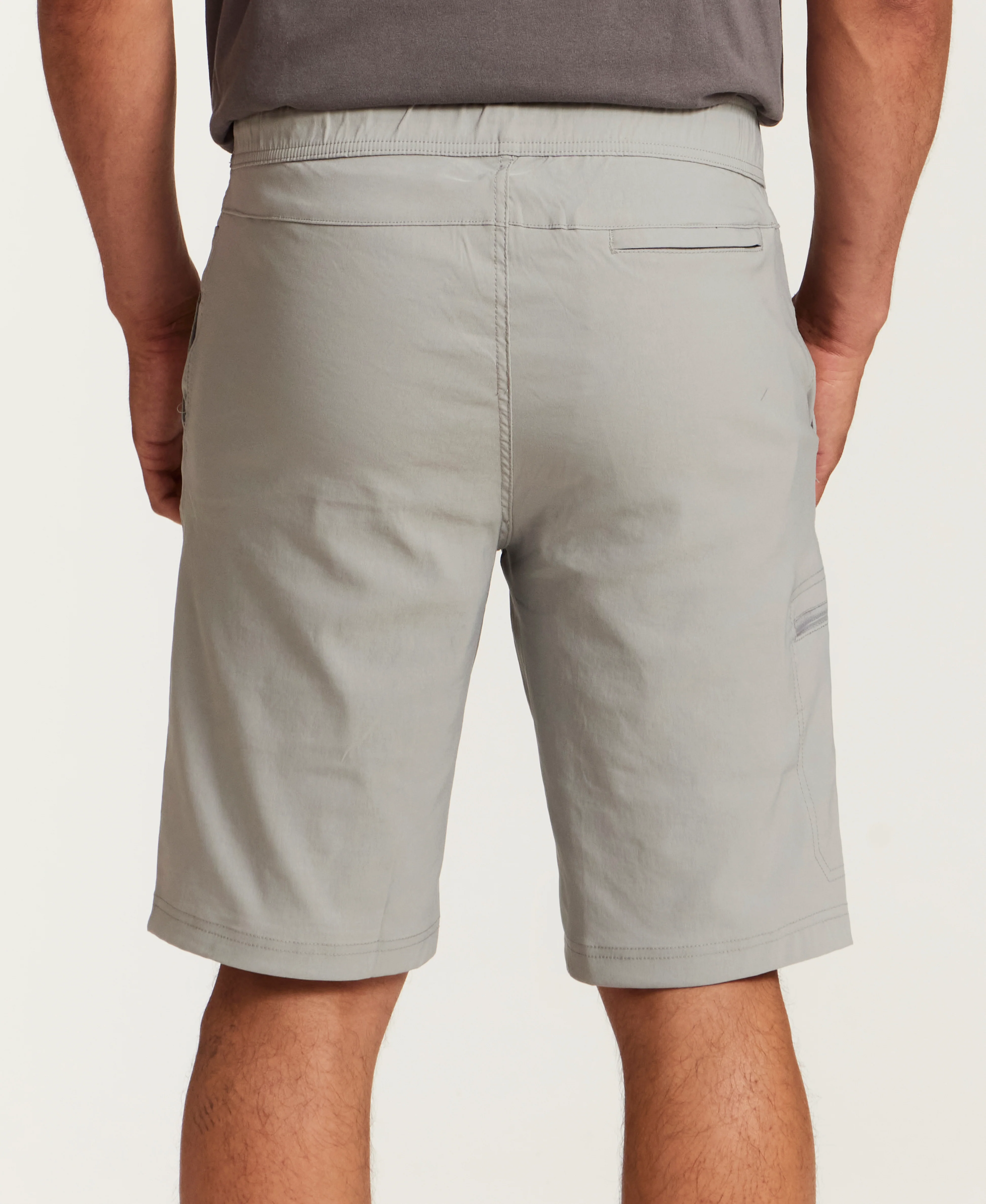 The Stratton Pull On Short in Quicksilver - Image 5