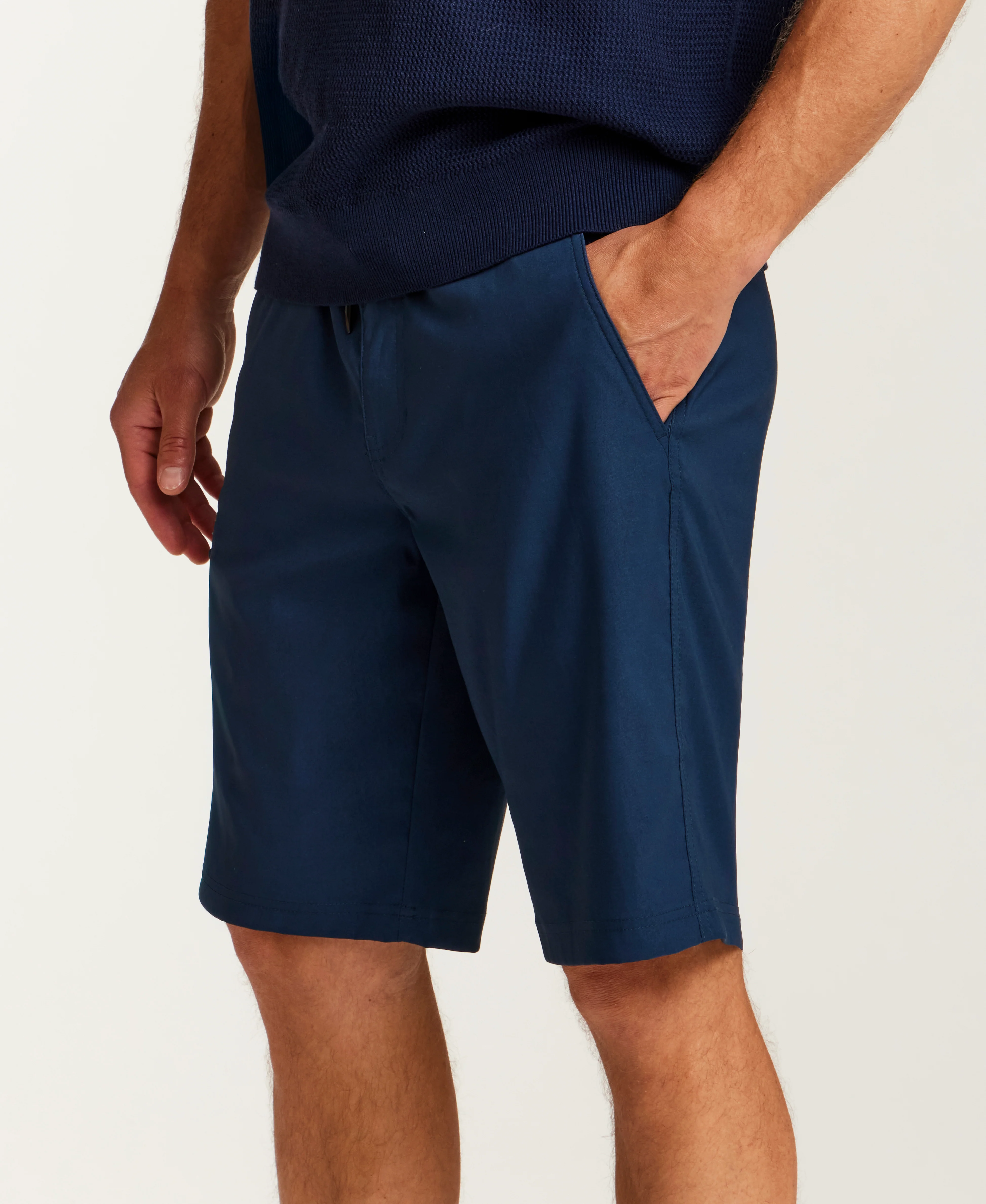 The Stratton Pull On Short in Titan Blue - Image 4